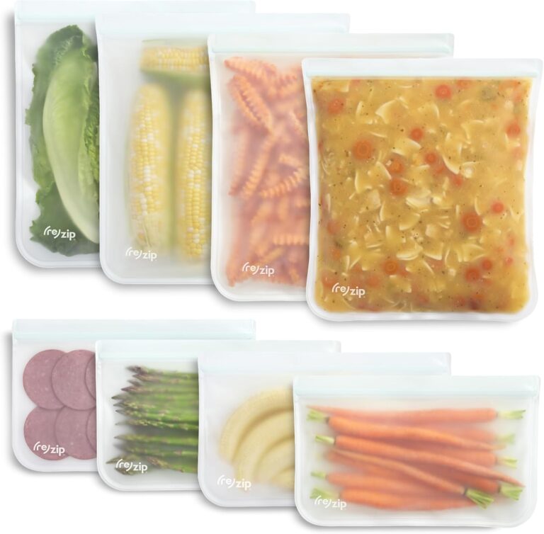 The Best Reusable Silicone Food Storage Bags of 2026: Freezer Safe & Leakproof for Meal Prep